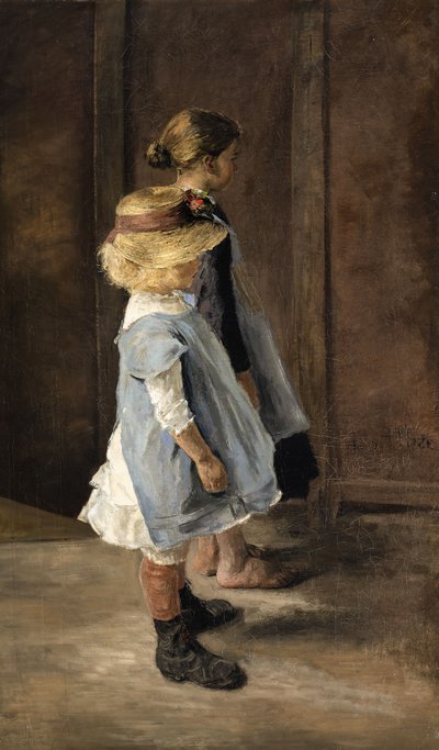 Study of Children by Fritz von Uhde